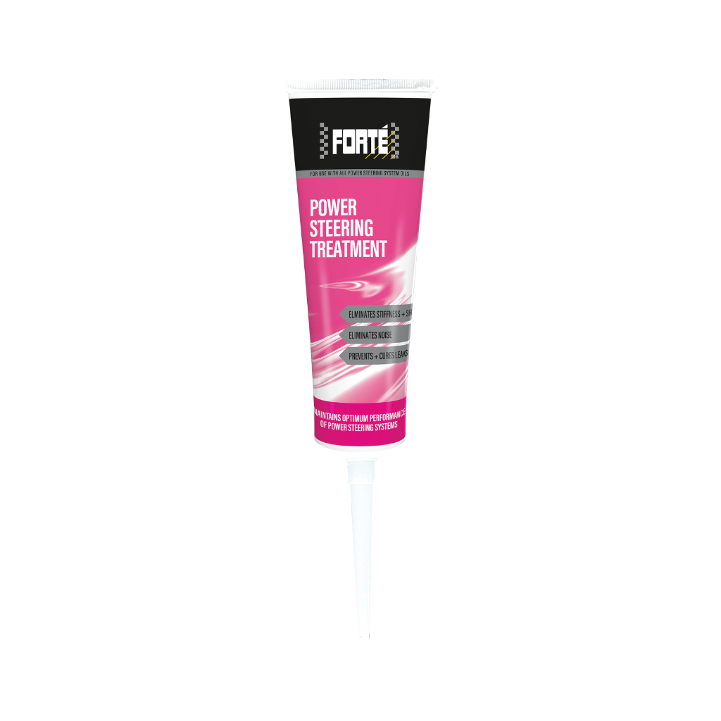 ditivo dirección asistida, eliminar ruido dirección asistida, dirección asistida rígida, prevenir fugas por retenes, Forté Power Steering Treatment, mejorar suavidad dirección asistida, Forté